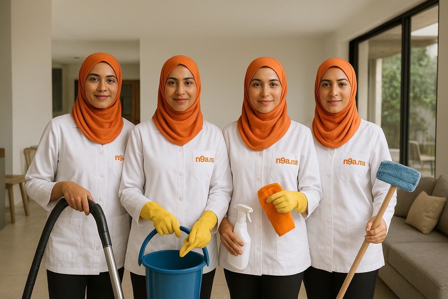 NETTOYAGE ET MENGES DES APPARTEMENTS VILLAS ET BUREAUX A CASABLANCA